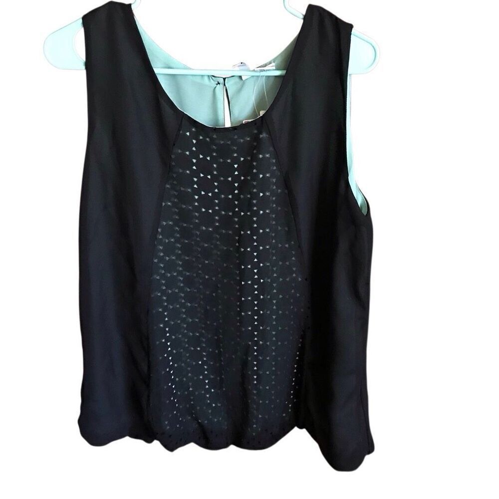 Sami Jo size 1X sleeveless black top New with tags women’s